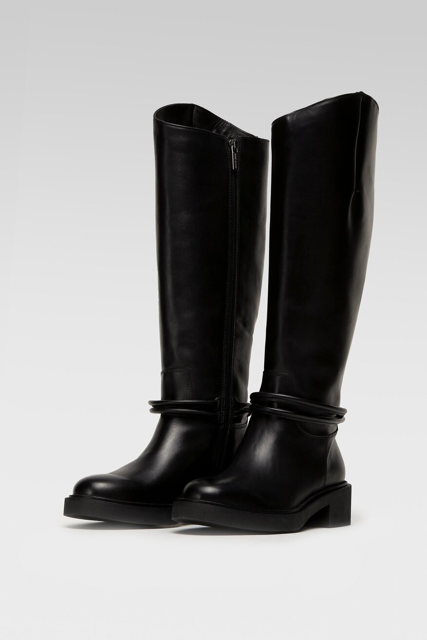 Kozaki Gino Rossi NOCE-05 Czarny