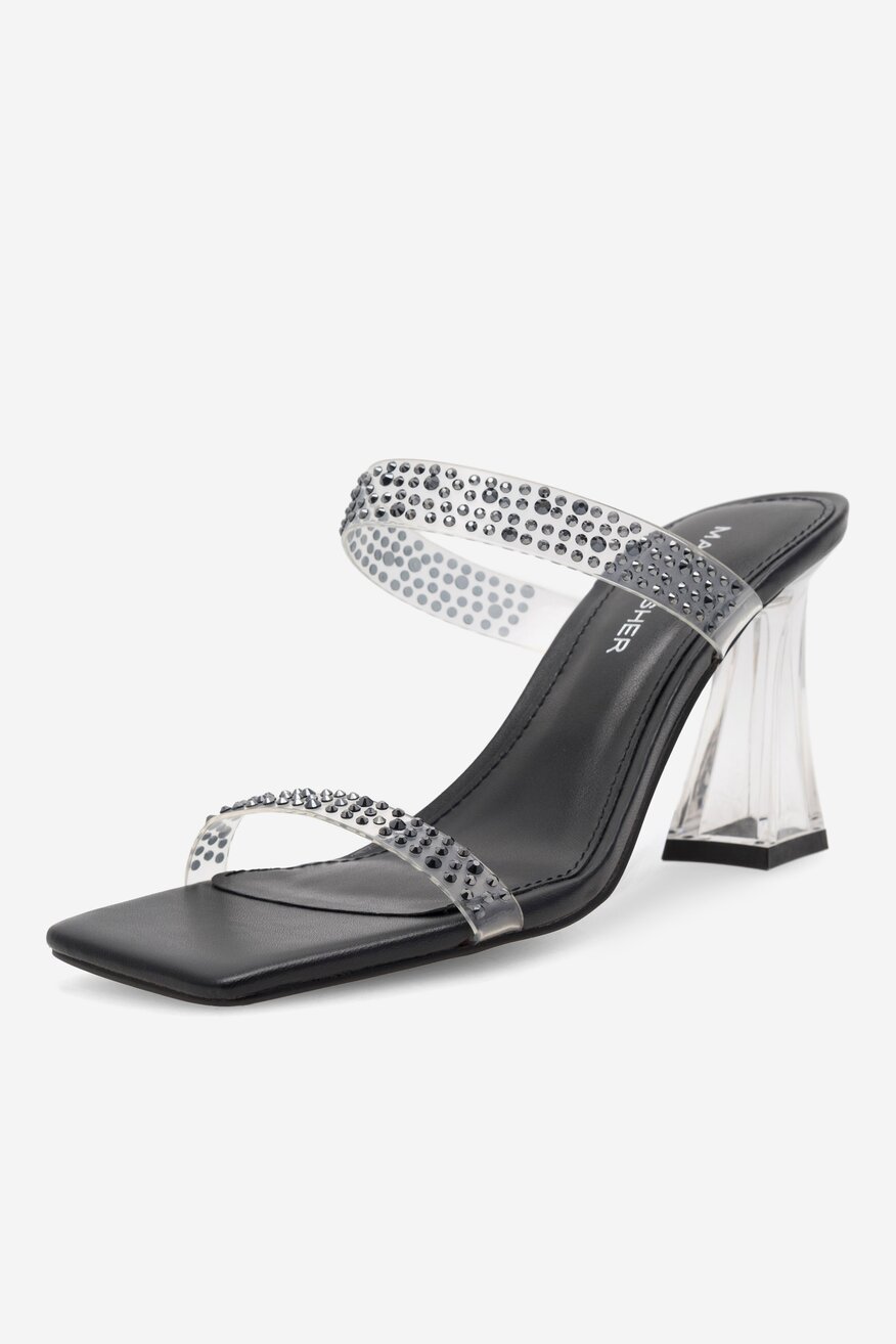 Klapki MARC FISHER F-ANLITA BLK01 Czarny