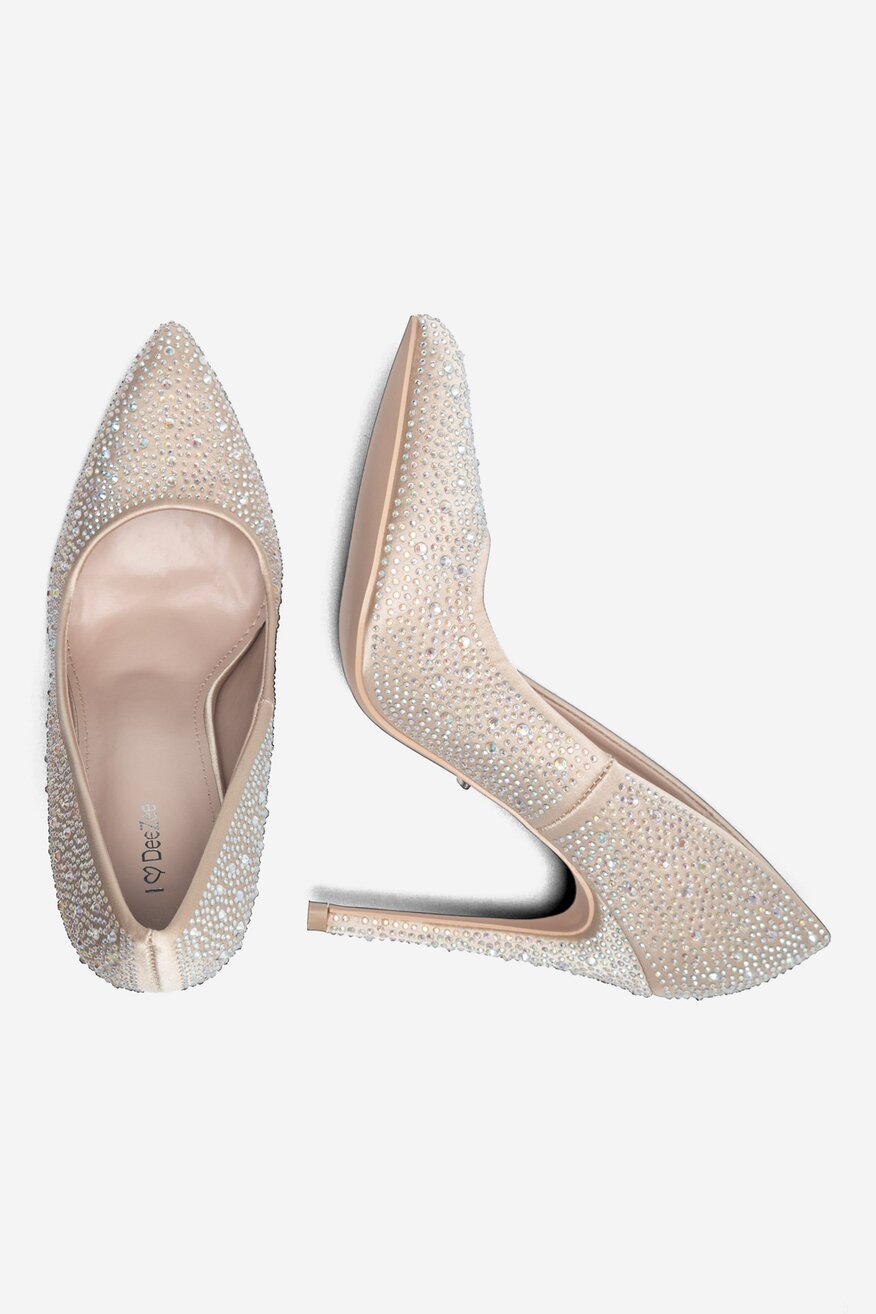 Czółenka DeeZee CHERISH KL-Q2277-6 Złoty