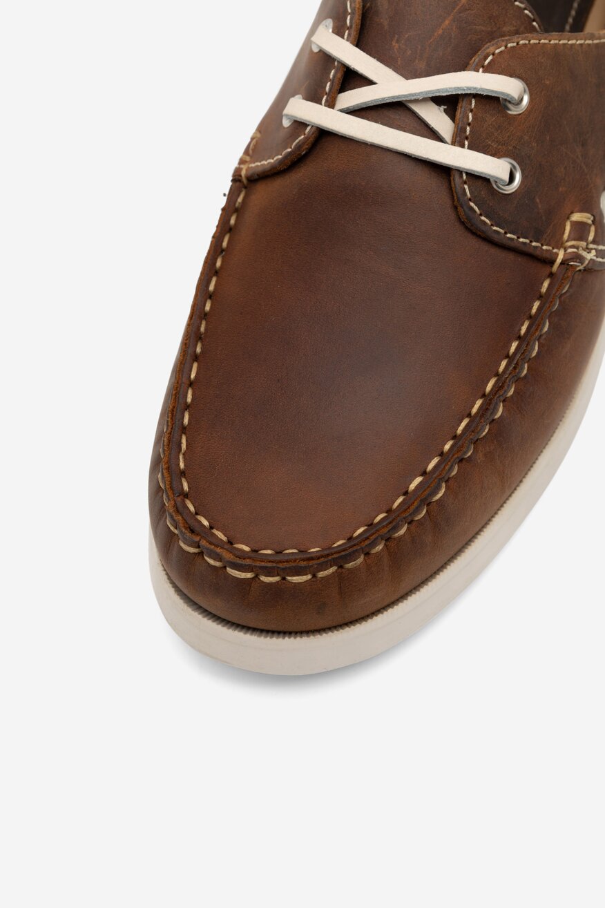 Półbuty Gino Rossi COMO-01 MI08 Brązowy