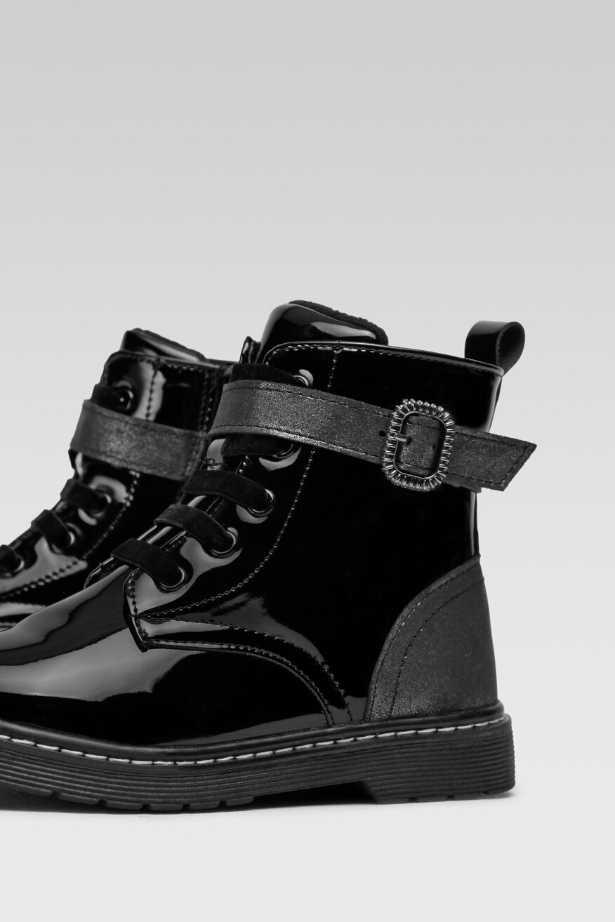 Kozaki Nelli Blu CMYF0068H-30 Czarny