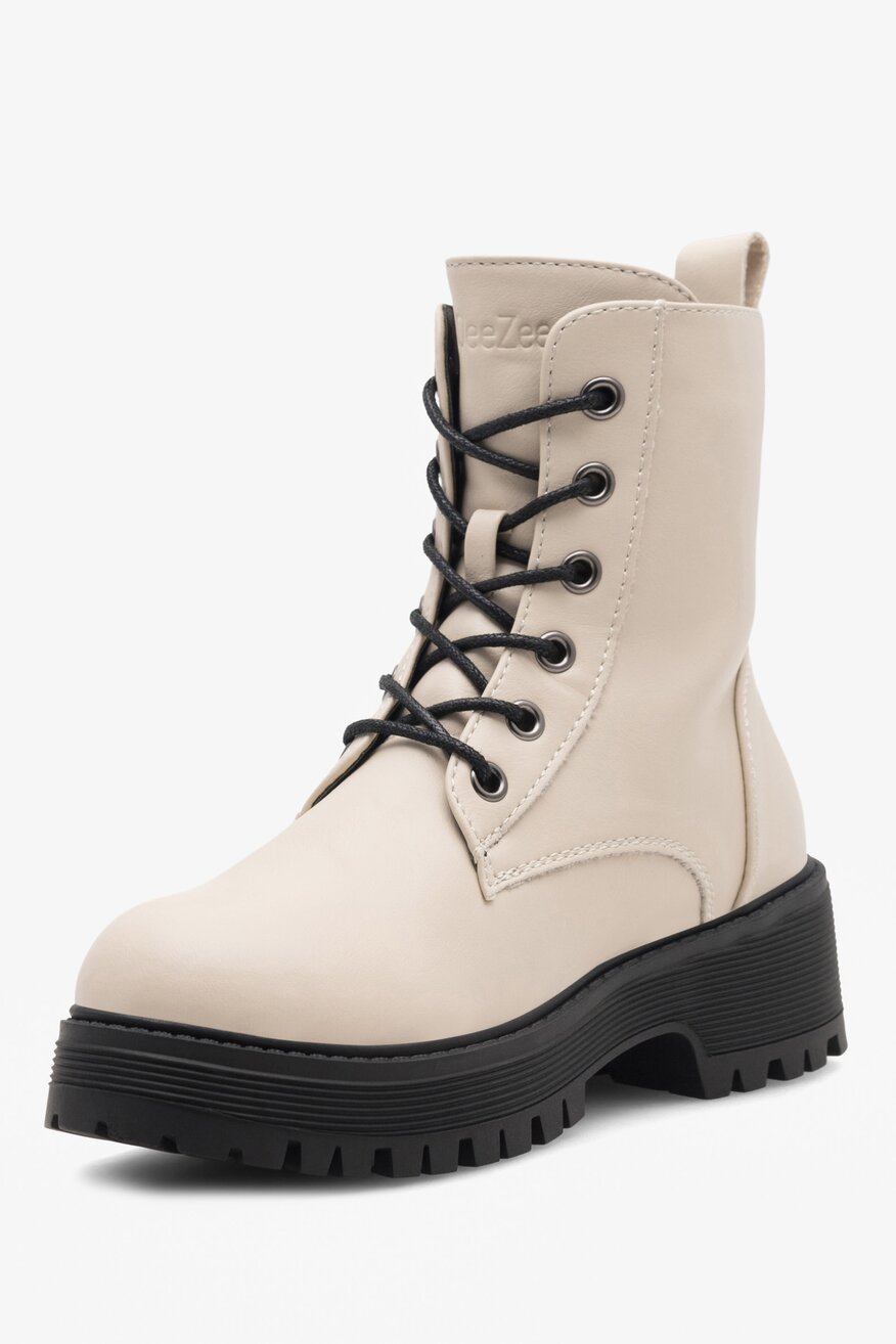 Trzewiki DeeZee CS6200-01 Beżowy