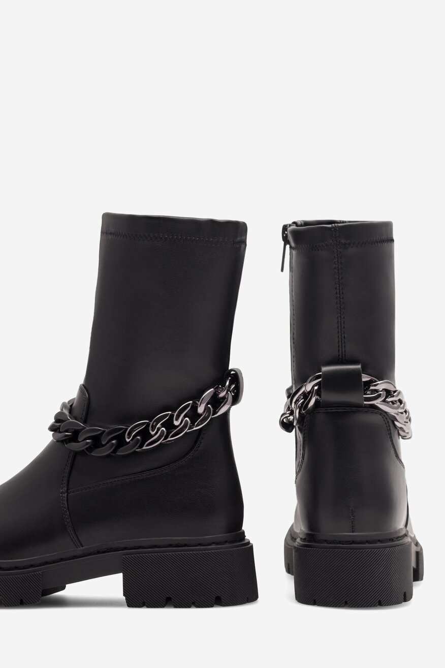 Botki Jenny Fairy GOLDIE WS5866-18 Czarny