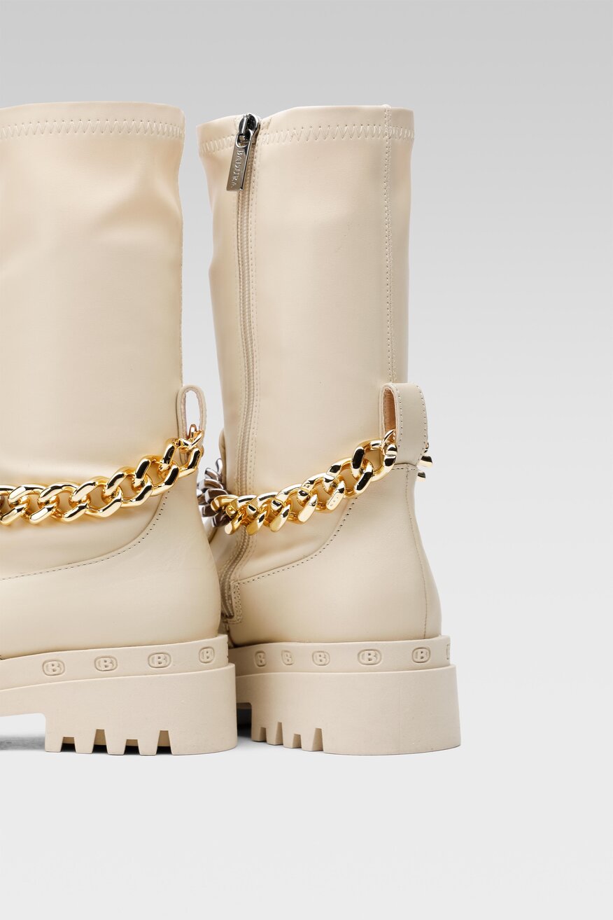 Botki Badura 3040-1 Beżowy