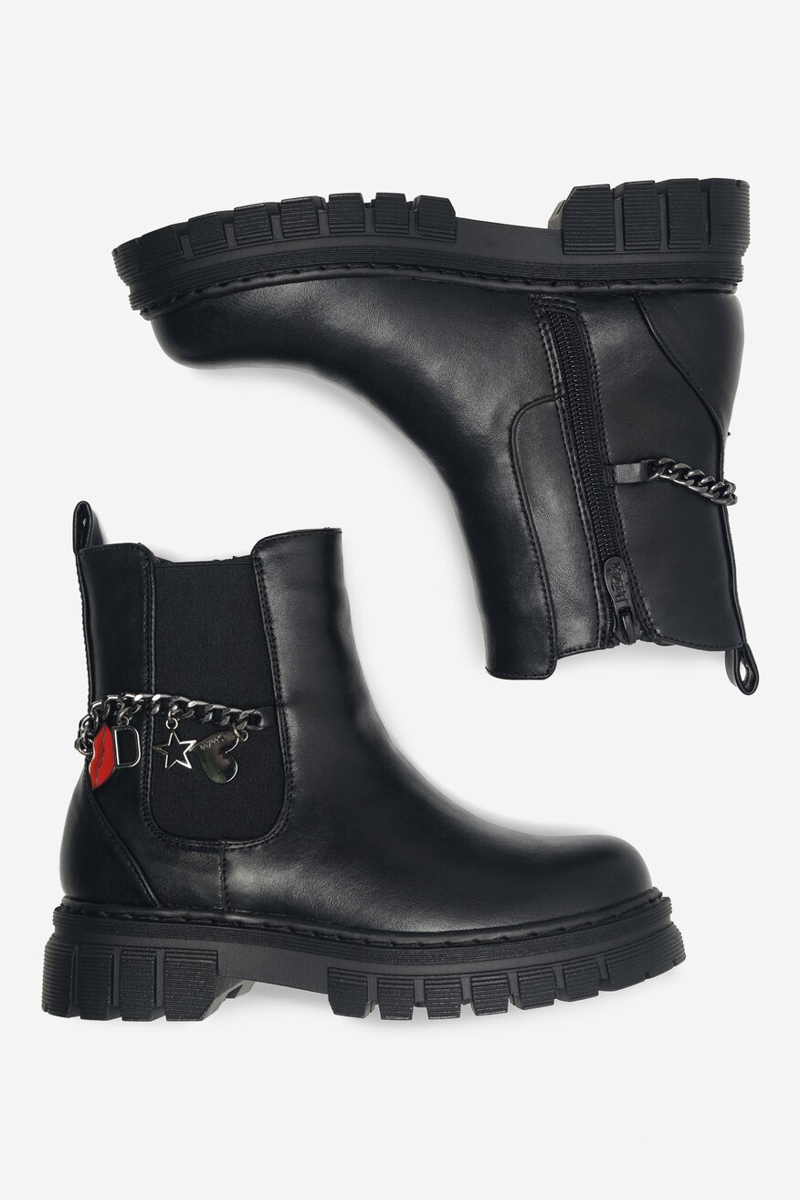 Botki DeeZee CS5906-01 Czarny