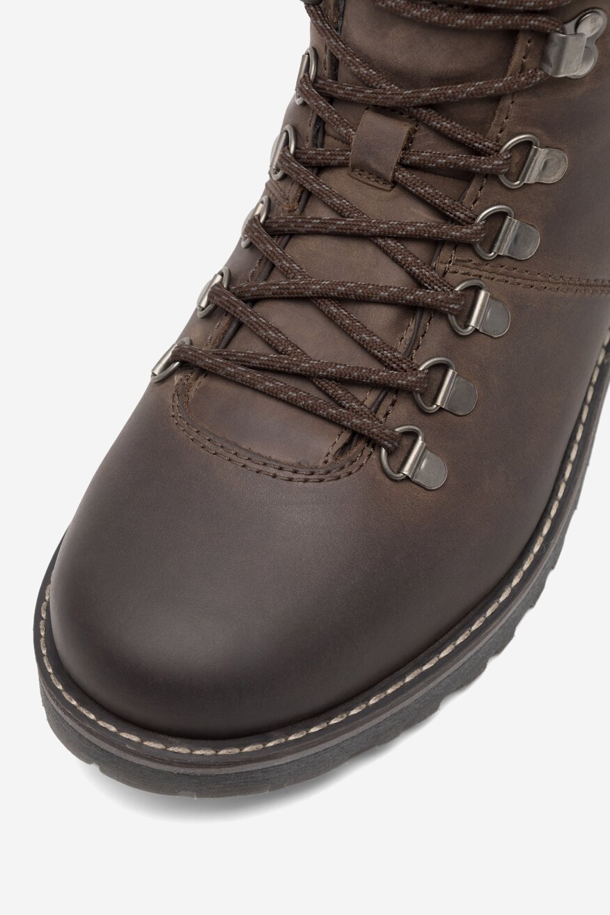 Trzewiki Badura BOWER-08 MI08 Brązowy ciemny