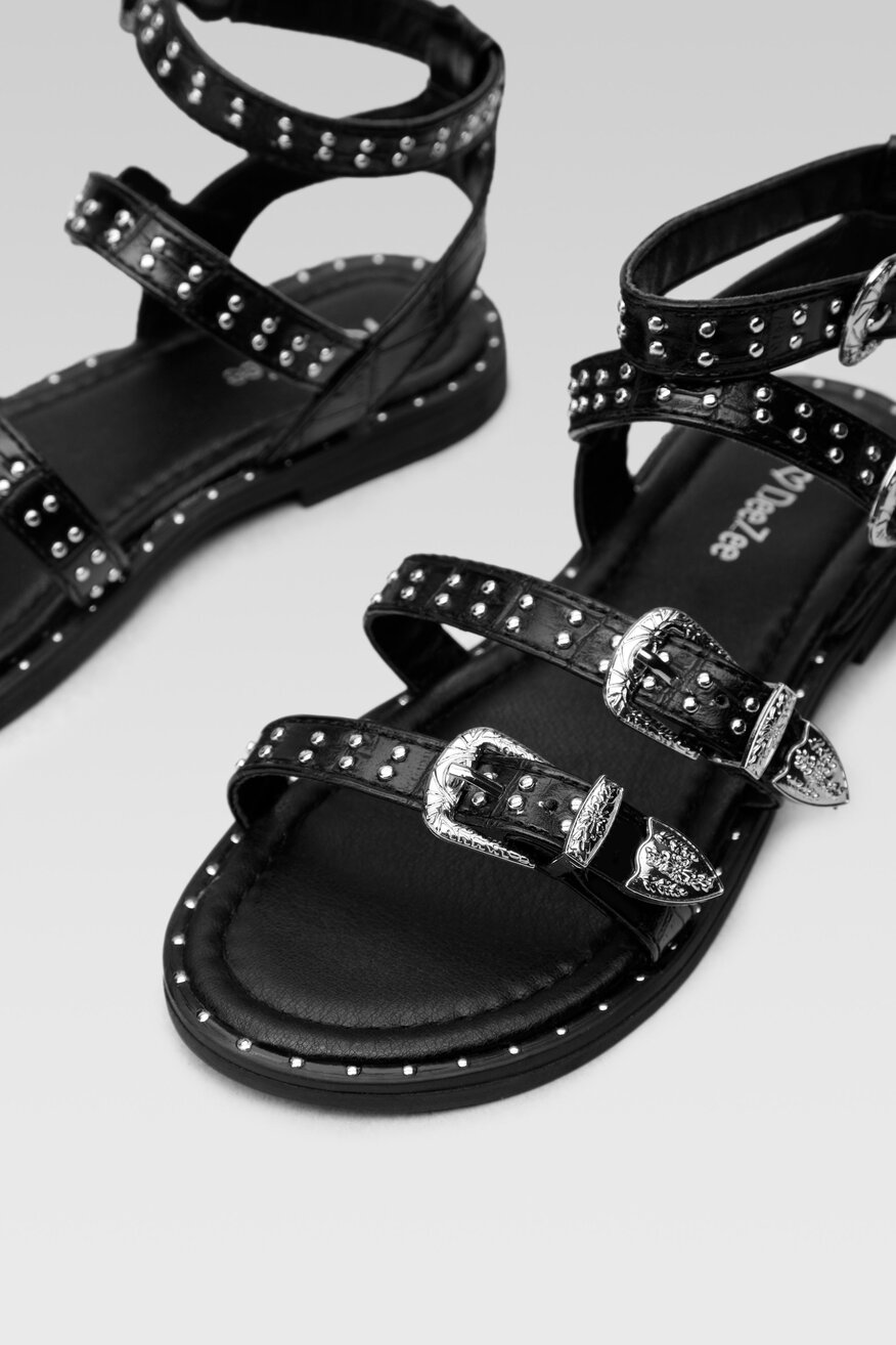 Sandały DeeZee CS1260-37 Czarny