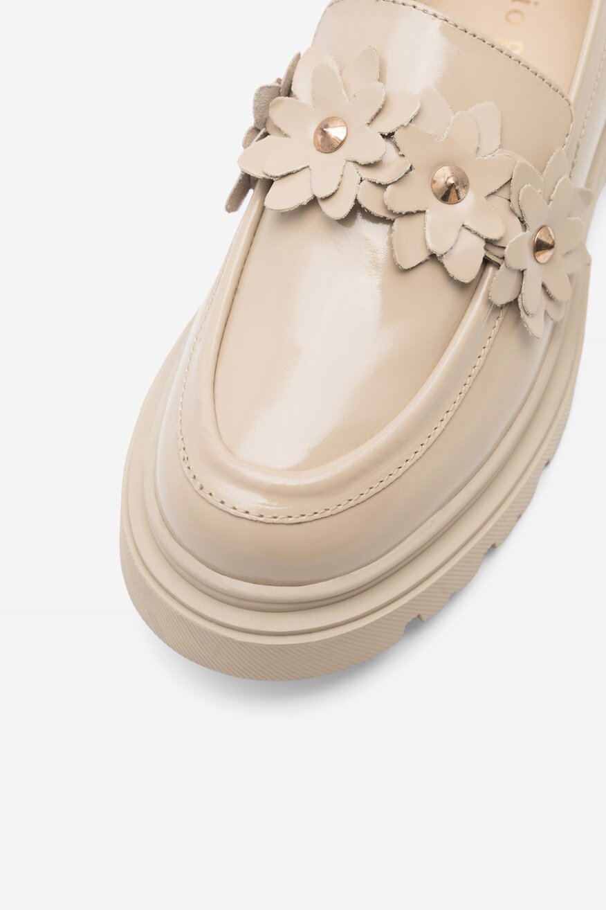 Półbuty Sergio Bardi EST-B1009-02SB Beżowy