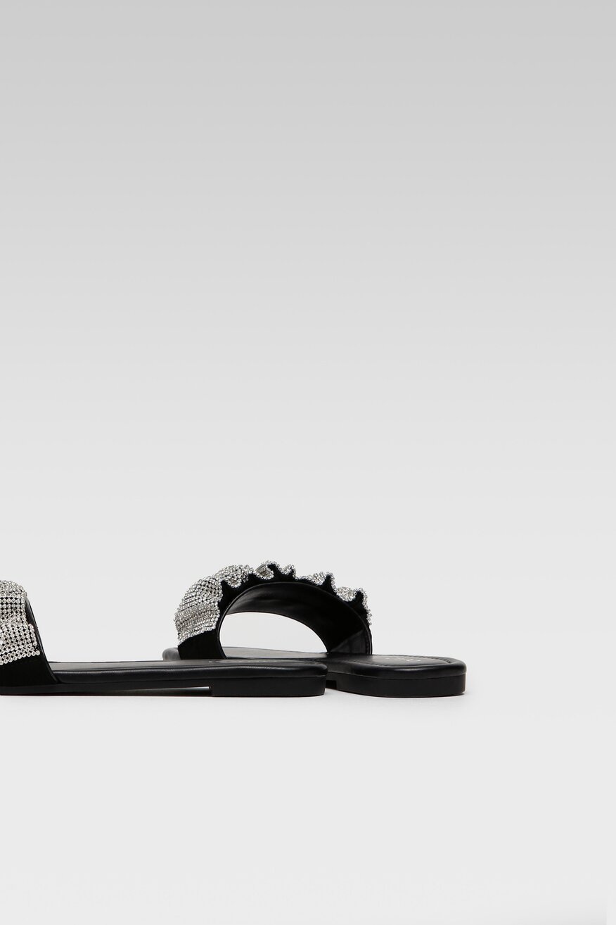 Klapki Quazi LS5520-07 Czarny