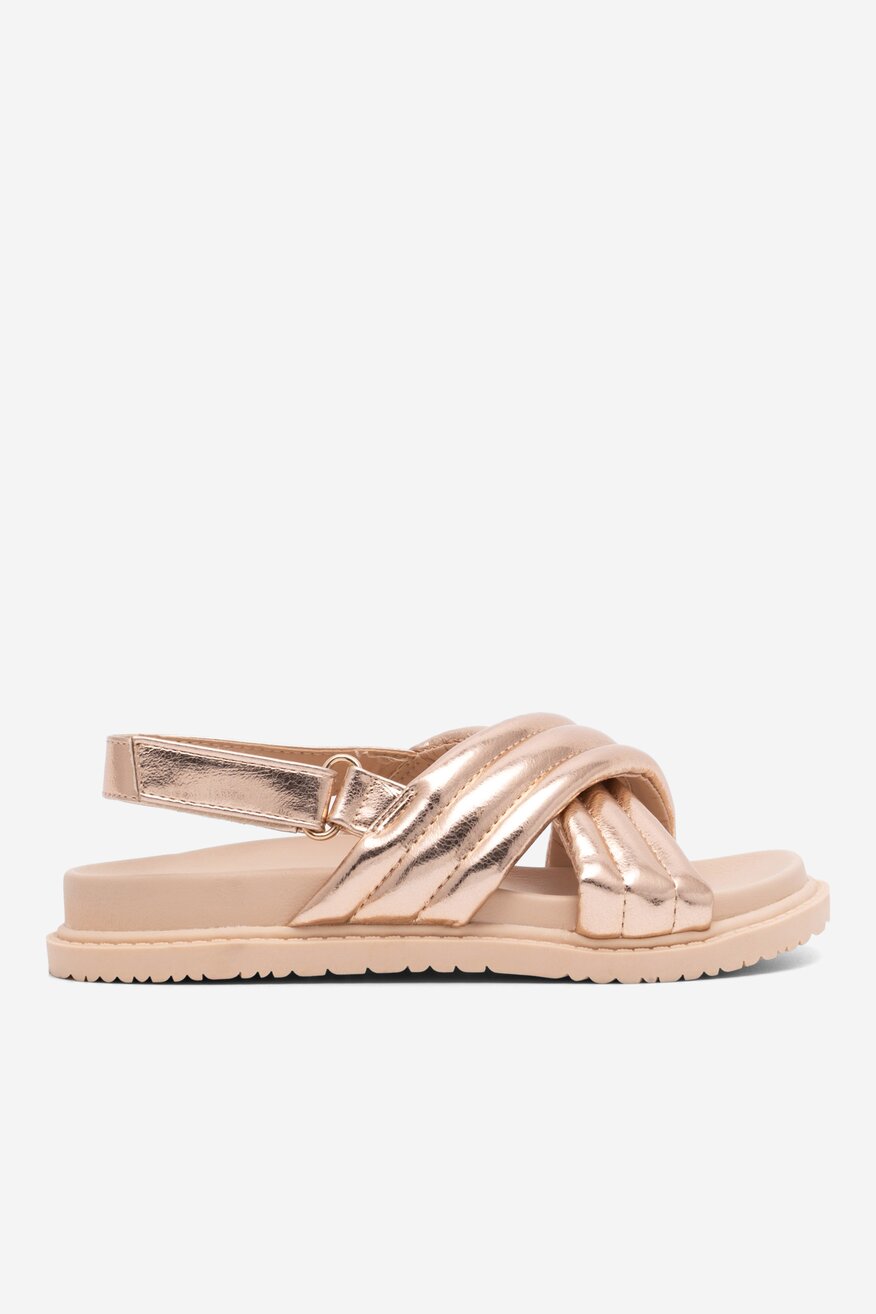 Sandały Nelli Blu CS5562-08 Złoty