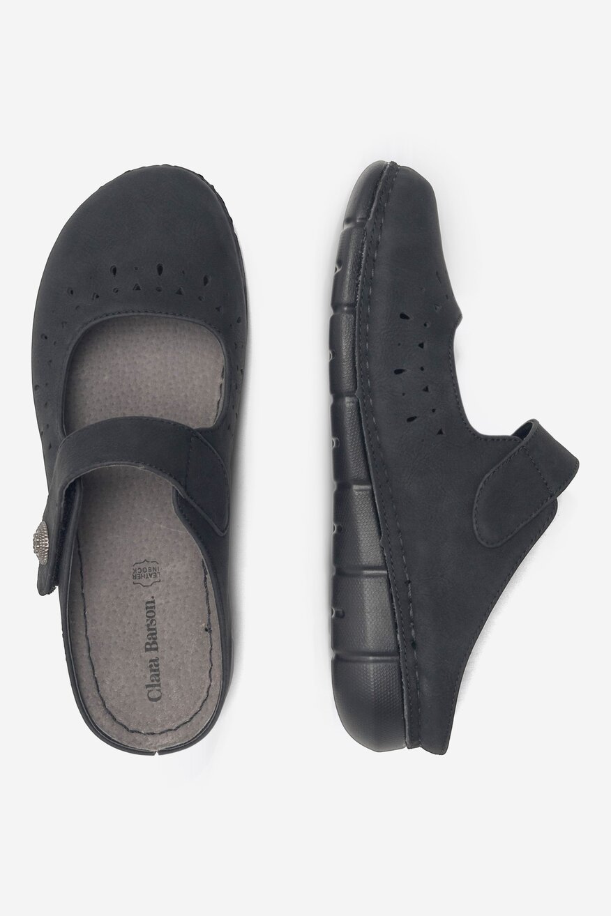 Klapki Clara Barson SELINA H168-06 Czarny