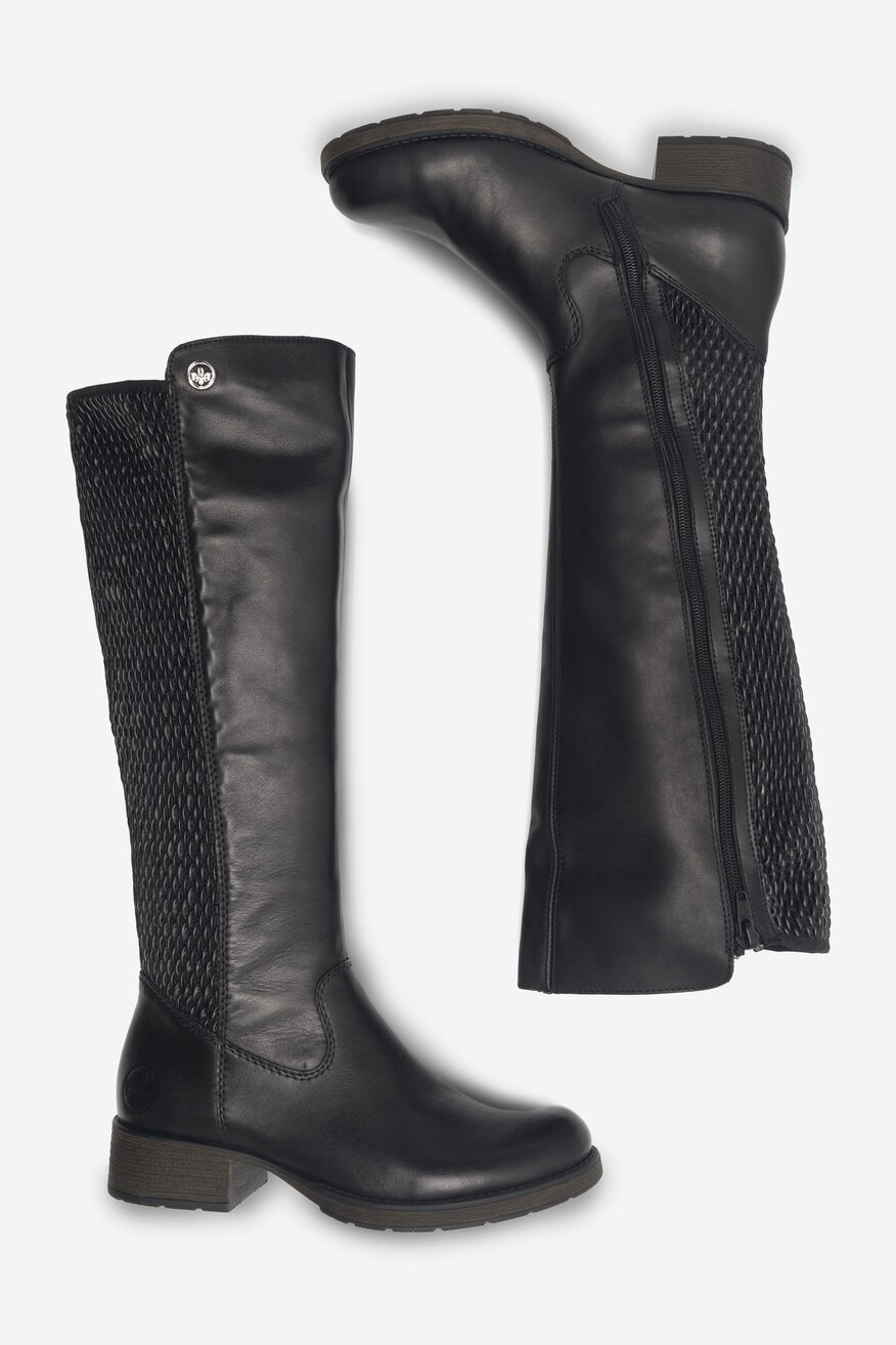 Kozaki Rieker Z9591-00 Czarny