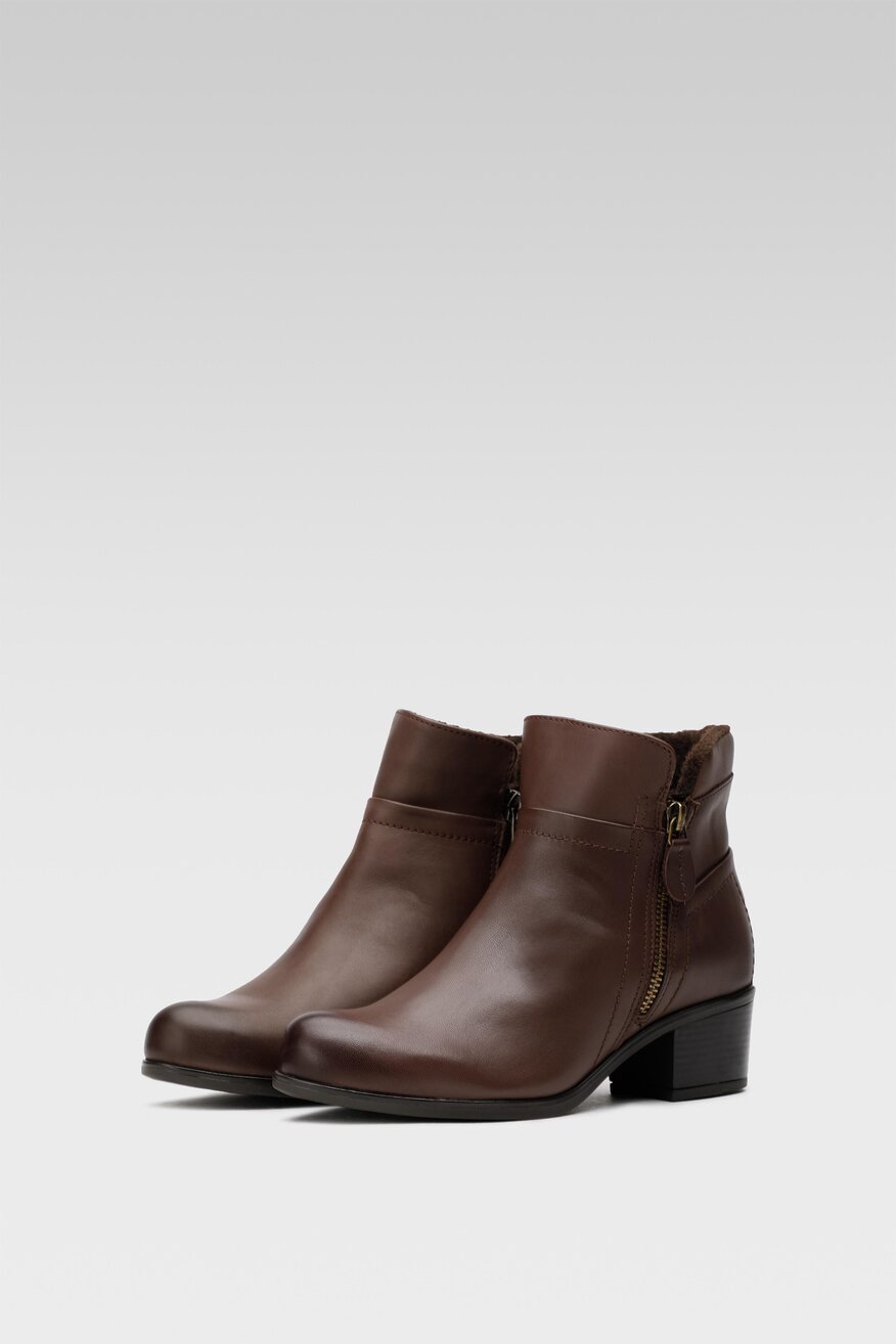 Botki Go Soft EST-GUSTA-11 Brązowy ciemny