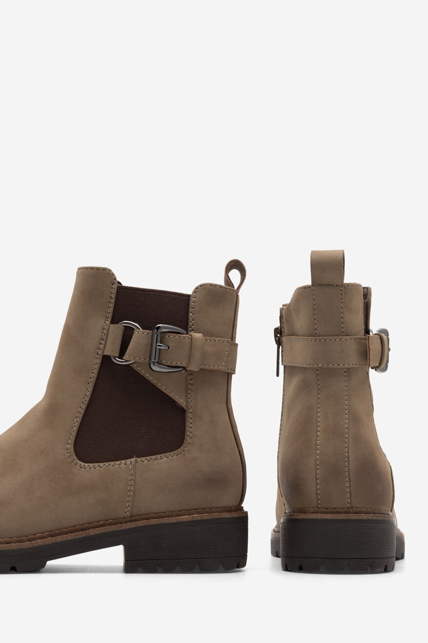 Botki Clara Barson LELAINA WS6207-07 Beżowy