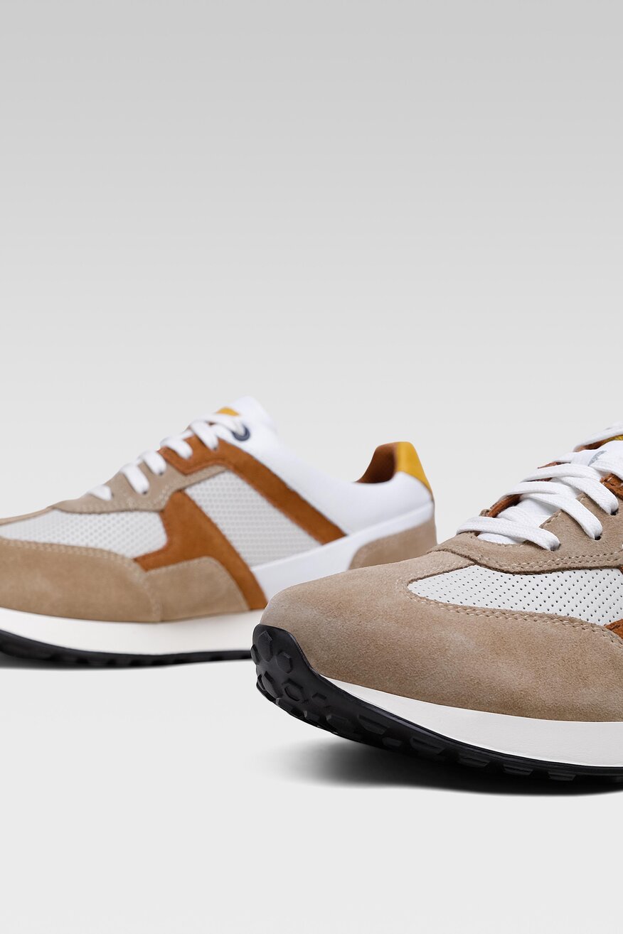 Półbuty Badura MB-GRAFTON-05 Żółty