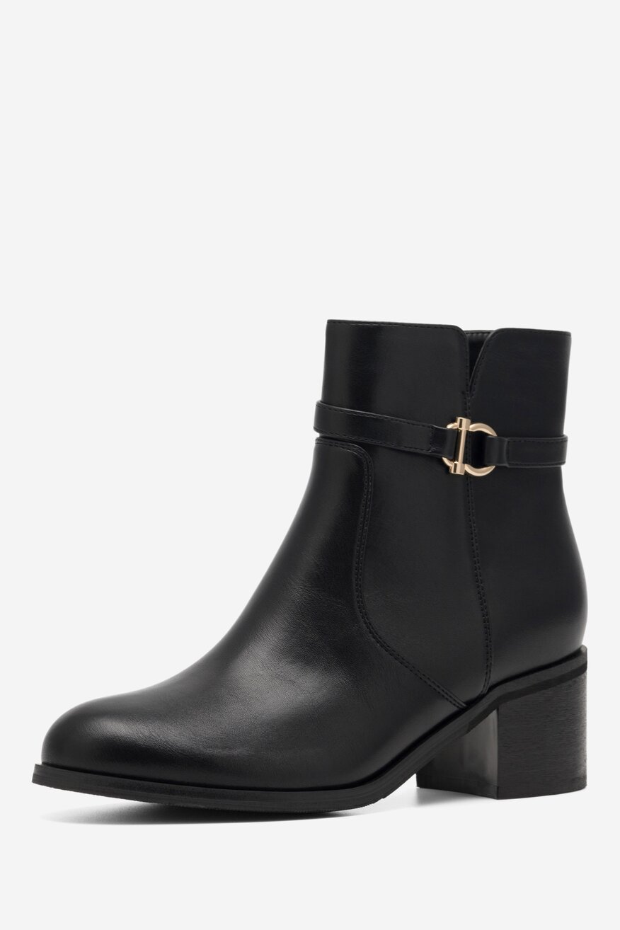 Botki Clara Barson NIVES WS22385-02 Czarny