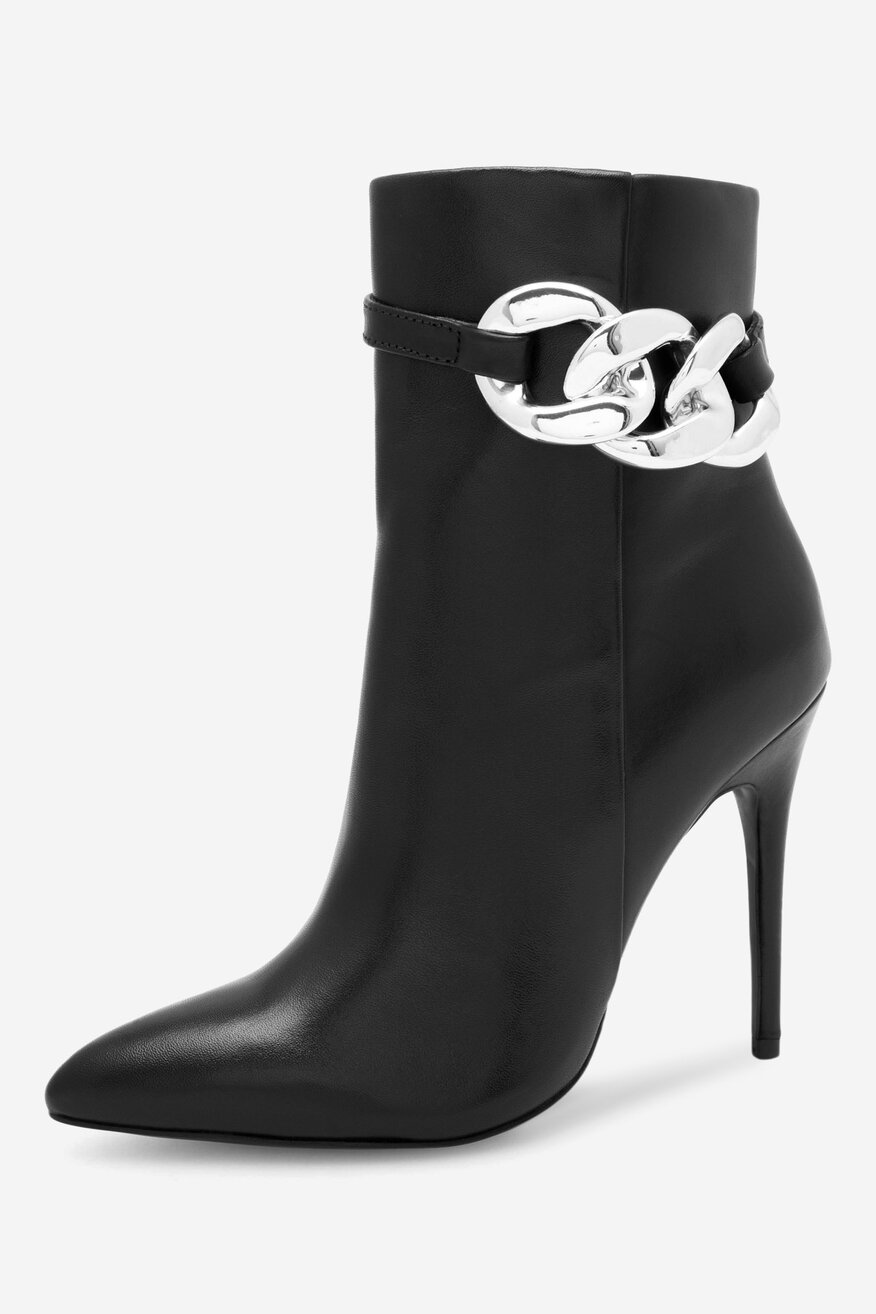 Botki EVA MINGE MURCJA-110474 Czarny