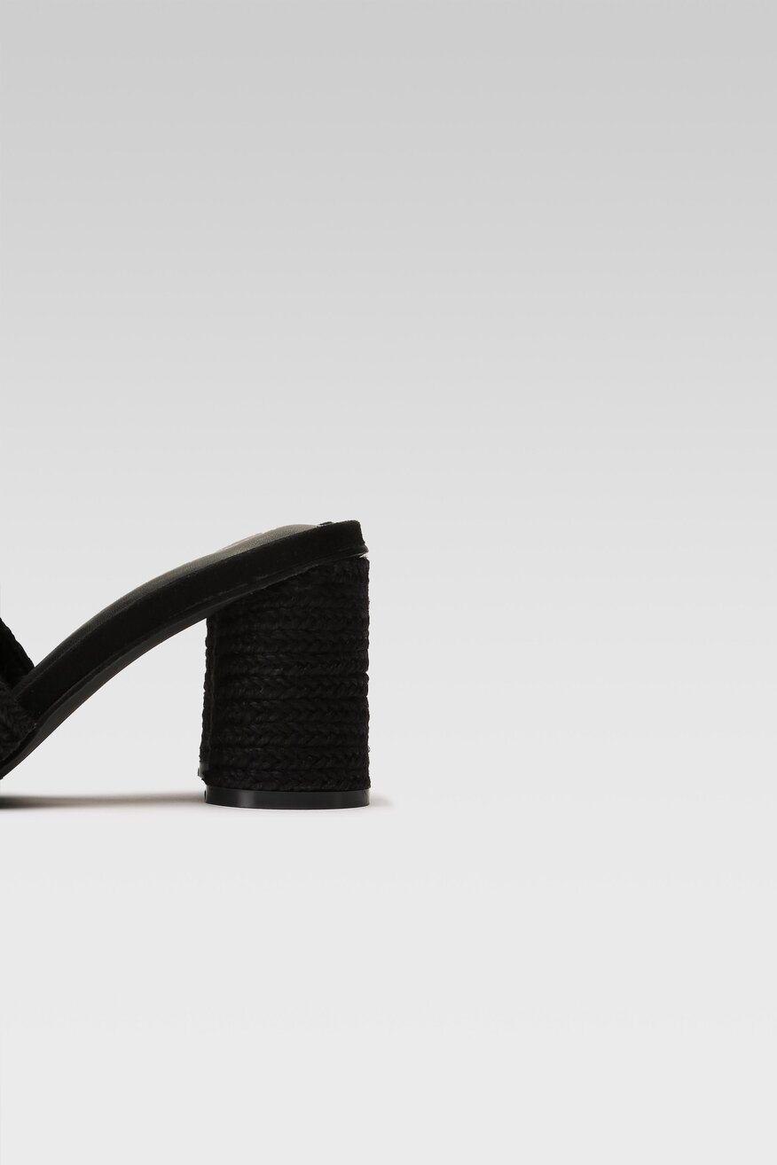 Klapki DeeZee MELANCHOLY HRT220498 Czarny