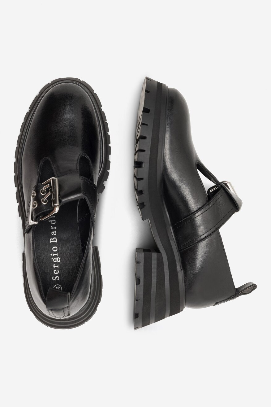 Półbuty Sergio Bardi WI16-C1037-03SB Czarny