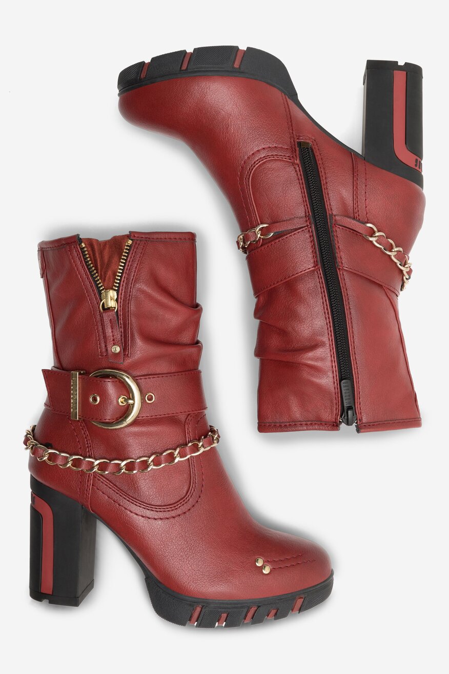 Kozaki Mustang 1363-505 Czerwony