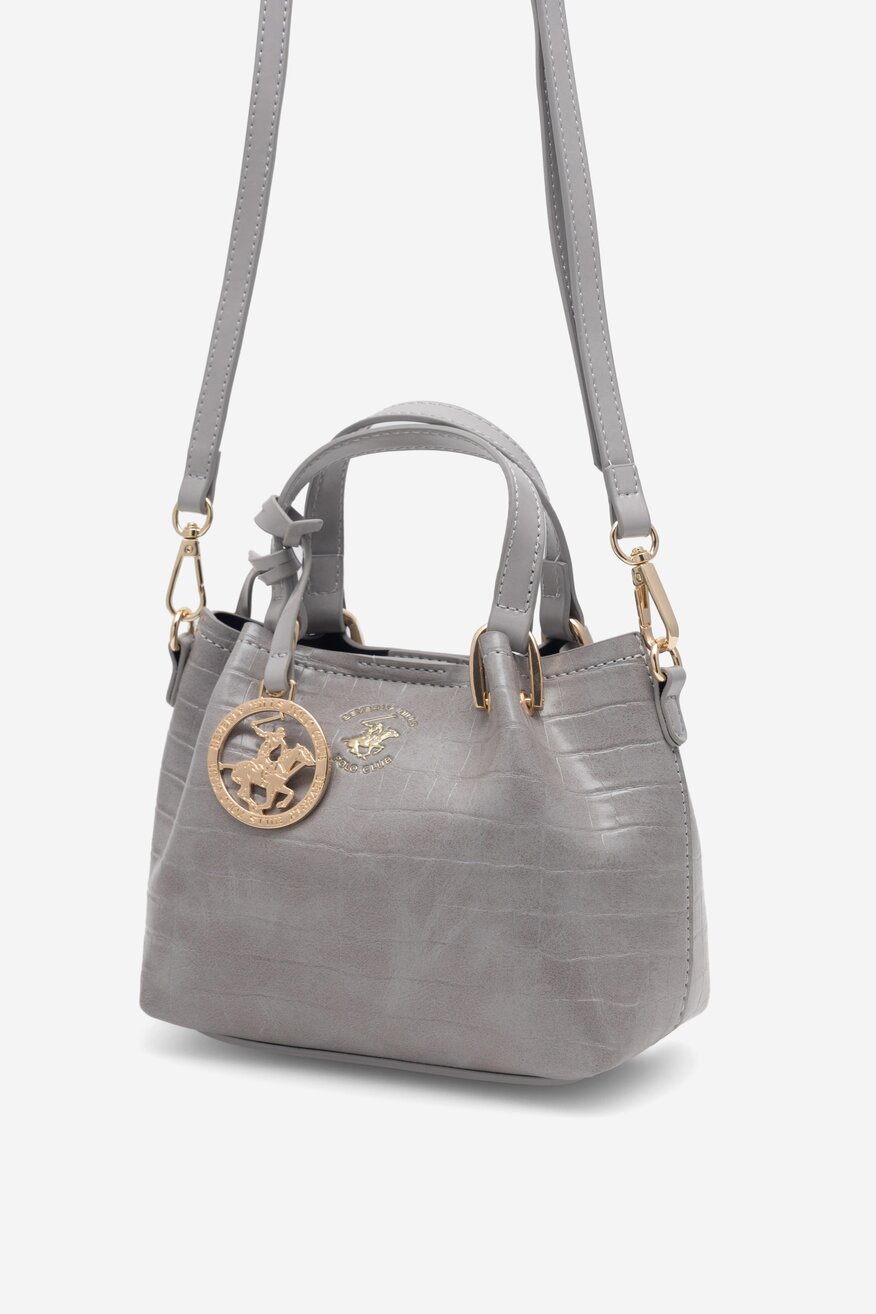 Torebka Beverly Hills Polo Club BHPC-W-02-A23 Szary