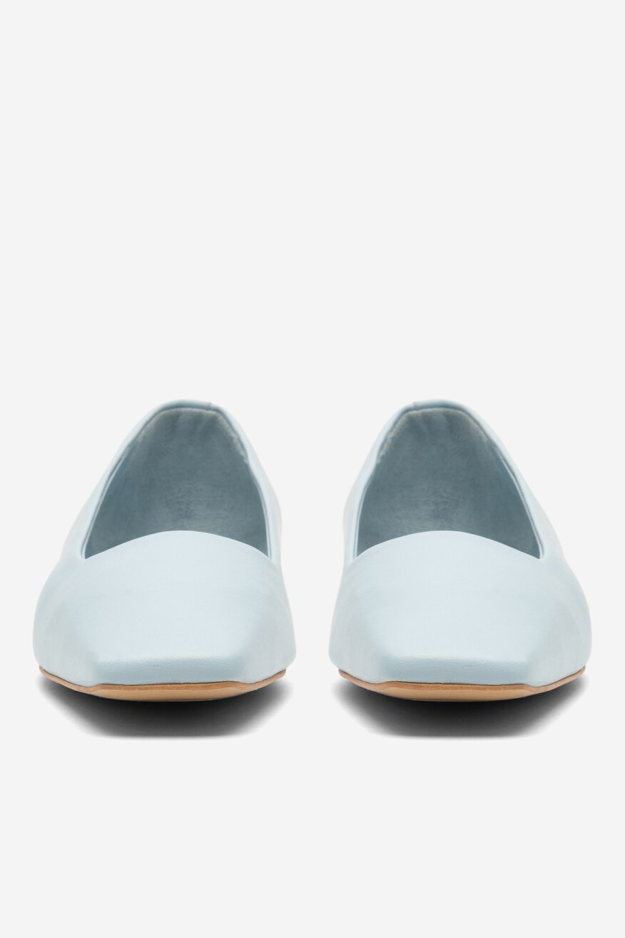 Baleriny SIMPLE SARAGOSSA1-23SSB40 Niebieski jasny