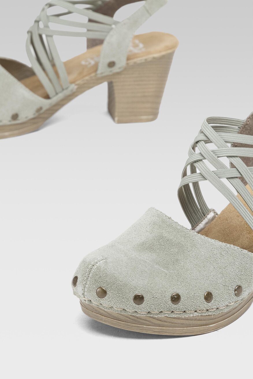 Sandały Rieker 66778-52 Zielony