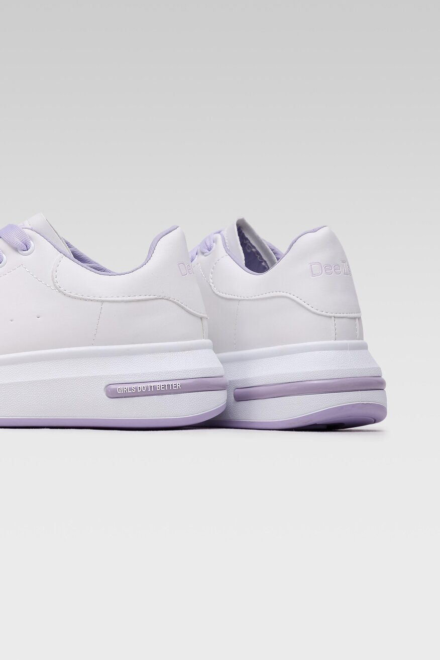 Półbuty DeeZee TS5126-01 Fioletowy