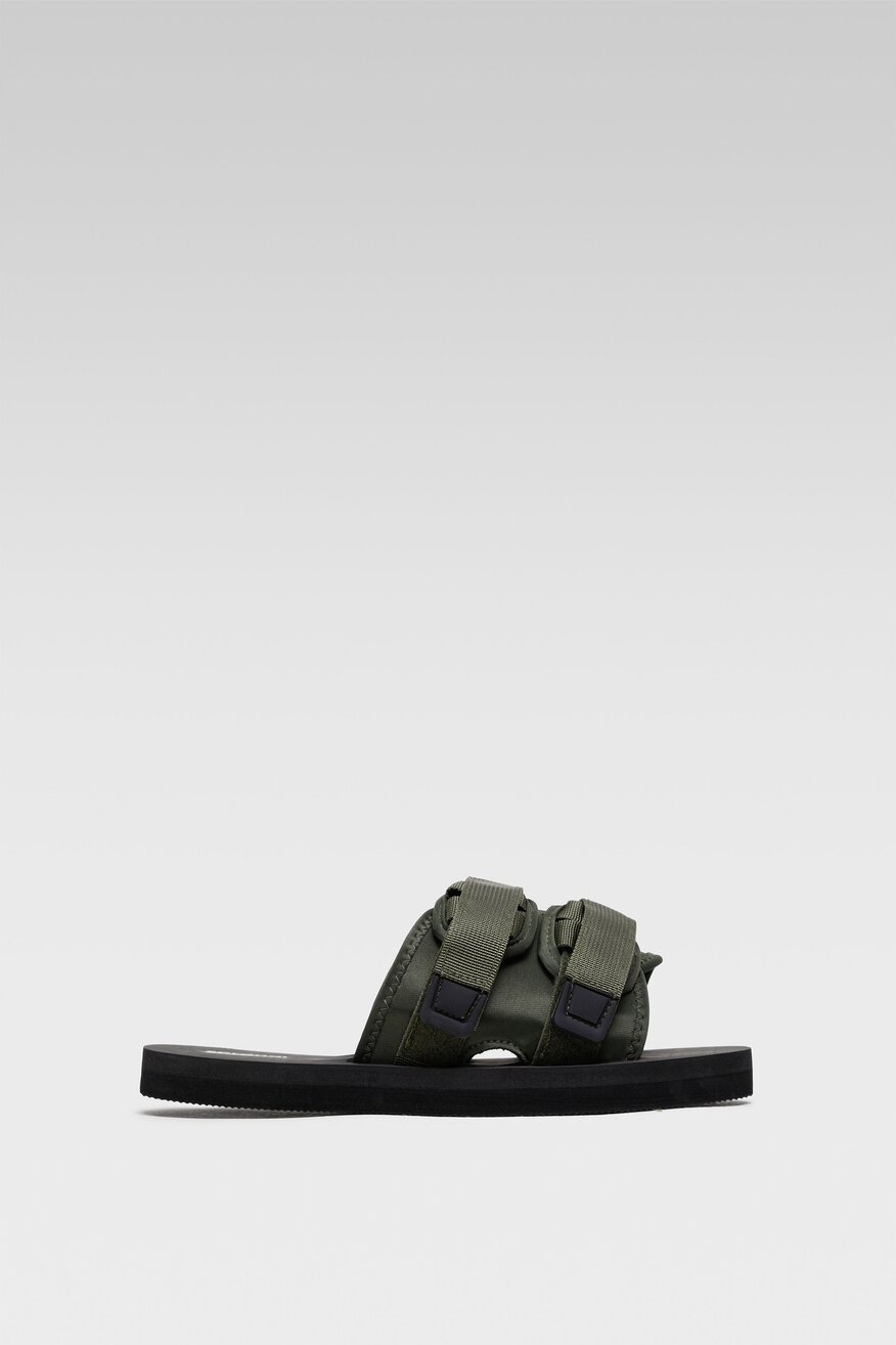 Klapki basenowe Sprandi M033-1 Khaki