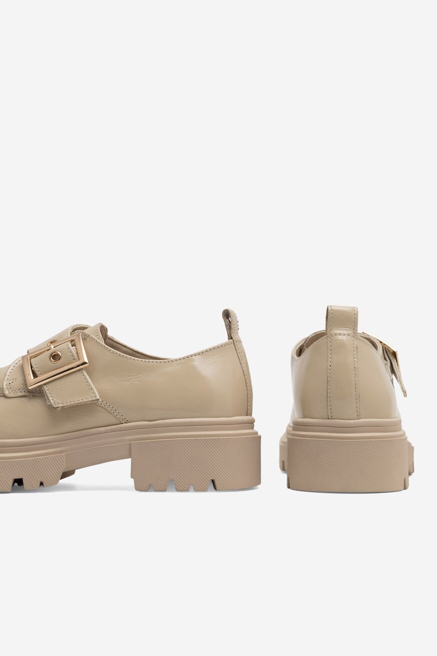 Półbuty Sergio Bardi EST-B1009-03SB Beżowy