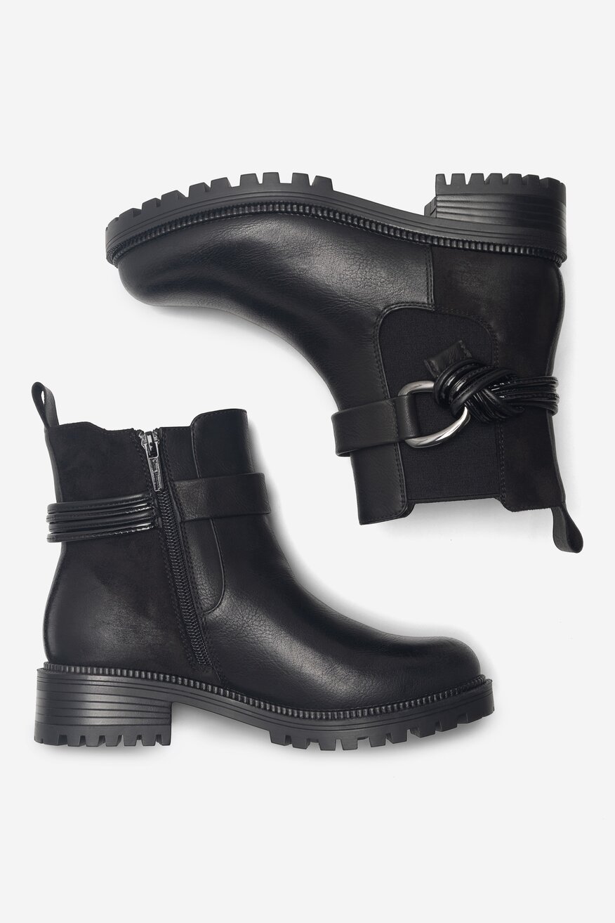 Botki Clara Barson FEZZIK WS5600-14 Czarny