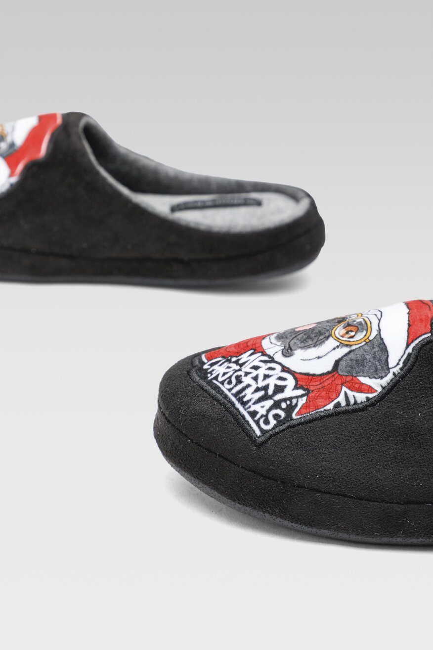 Kapcie Home&Relax 22SWG7302A RO Czarny