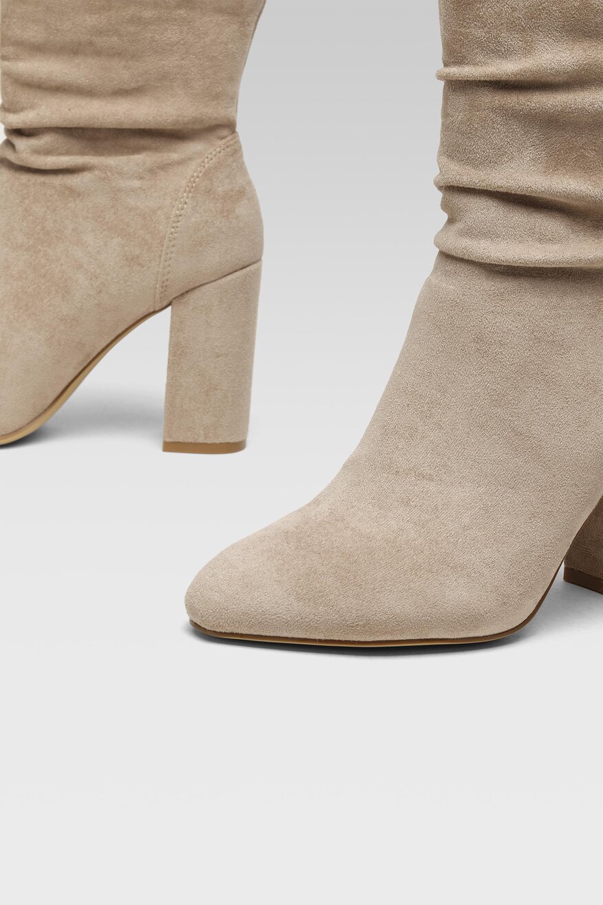 Botki DeeZee WYL3236-1 Beżowy
