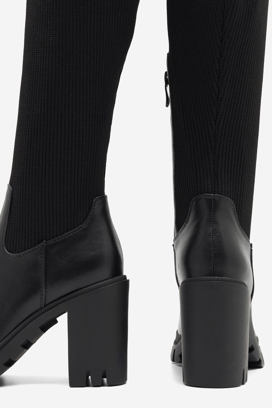 Kozaki DeeZee MELISSA WS5955-02 Czarny