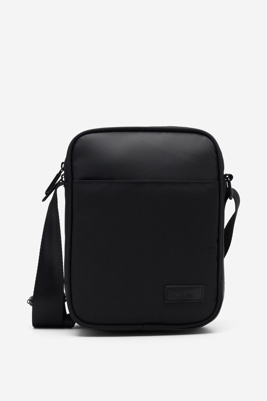 Torba męska Lanetti BMR-S-007-10-09 Czarny