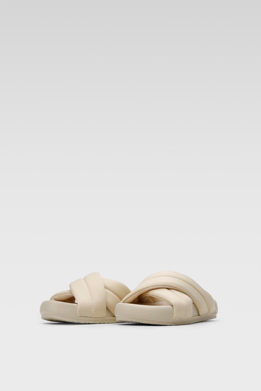 Klapki Jenny Fairy AJK0514-1 Beżowy