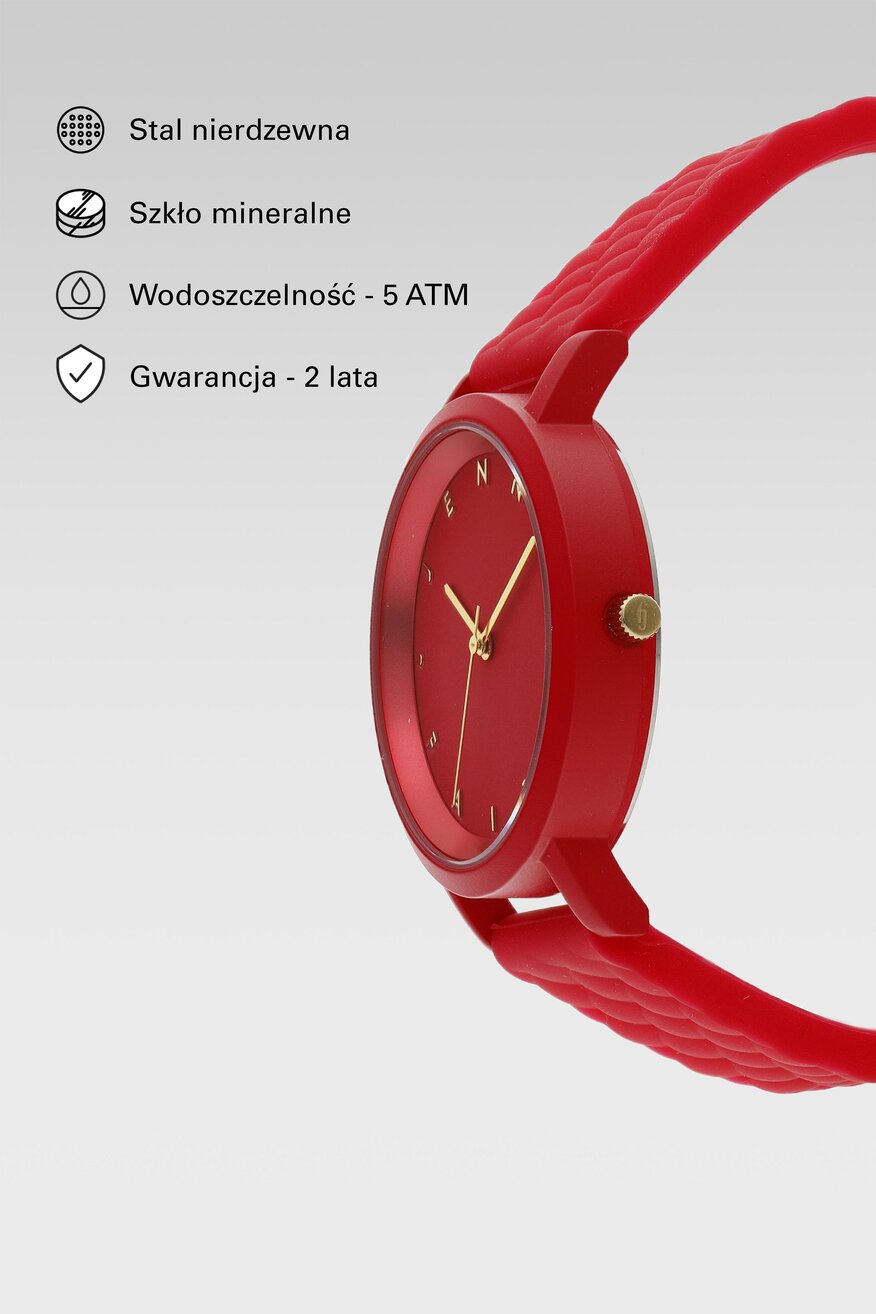 Zegarek Jenny Fairy JF WOMAN WATCH 100415150201 Czerwony