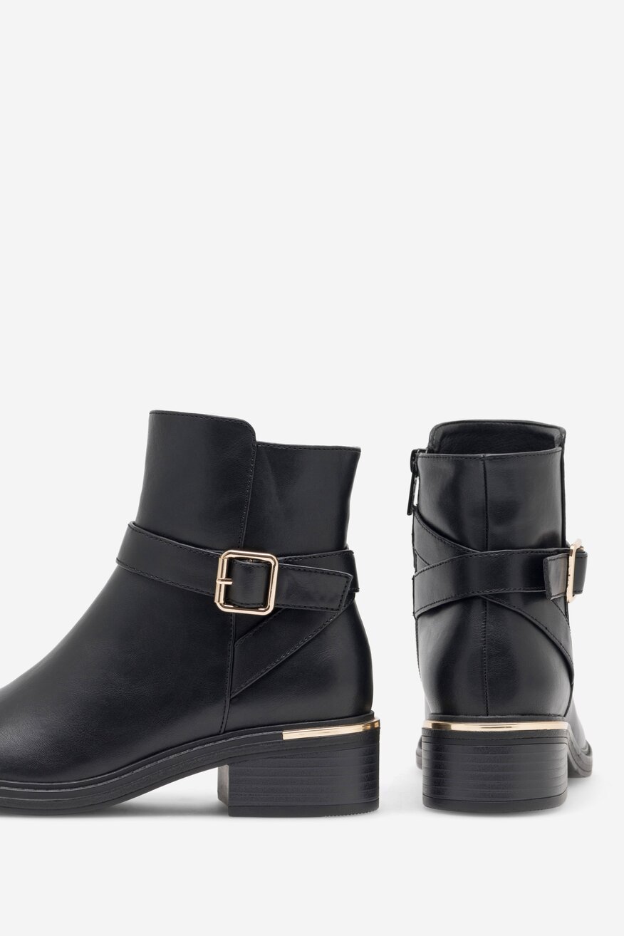 Botki Clara Barson LUCETTE WS5122-16 Czarny