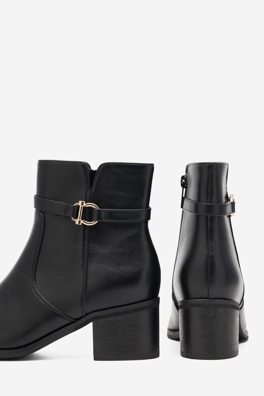 Botki Clara Barson NIVES WS22385-02 Czarny