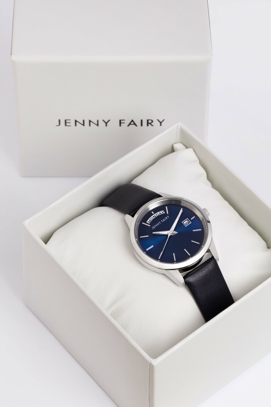 Zegarek Jenny Fairy JF WOMEN WATCH 0201121222 Granatowy