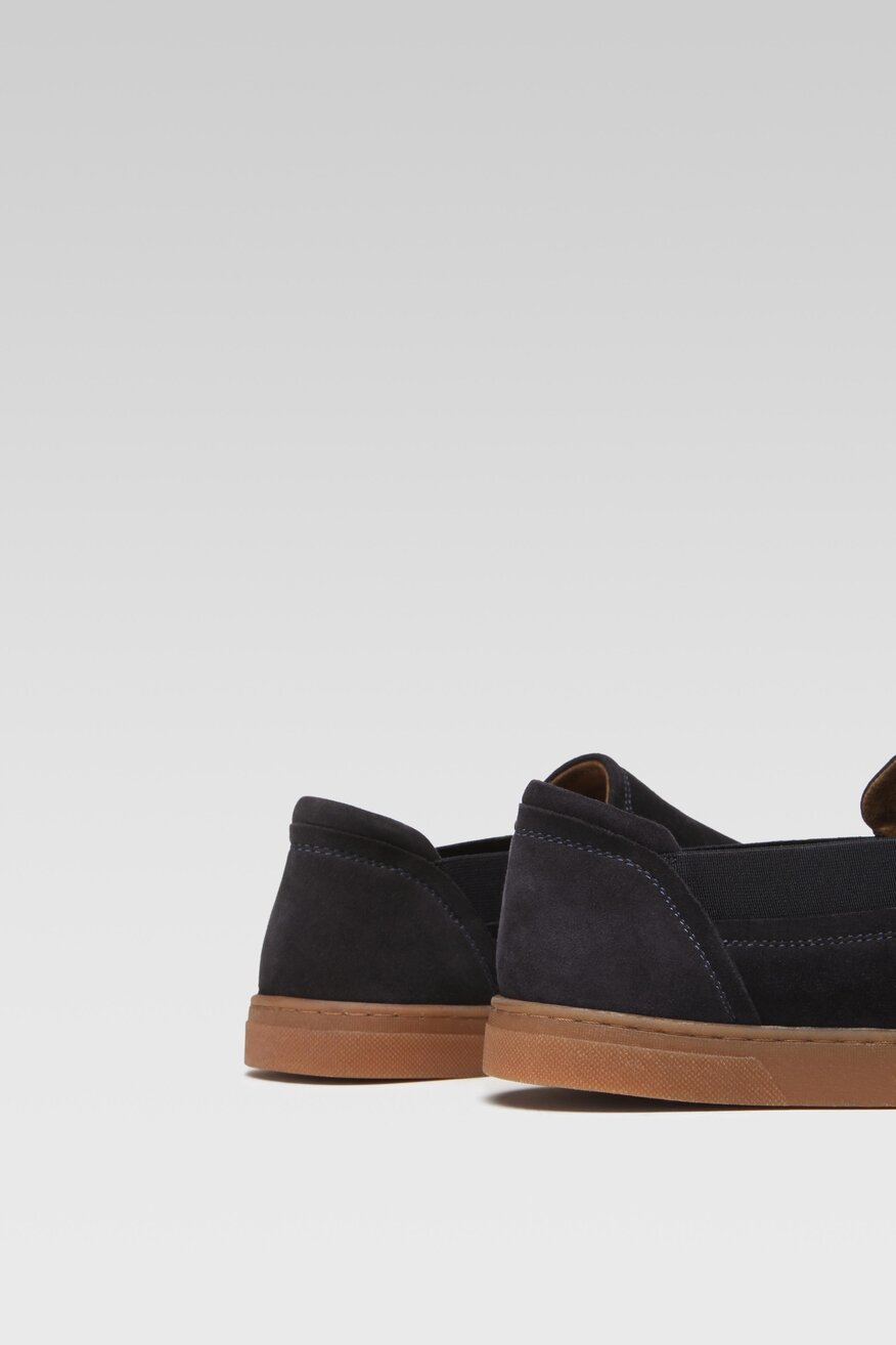 Półbuty Cesare Cave TECHNO-09 MI07 Granatowy