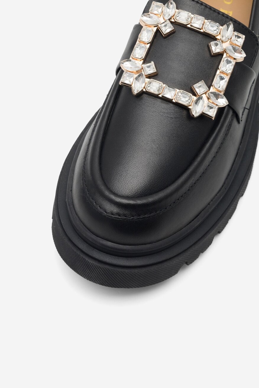 Półbuty Sergio Bardi EST-B1009-01SB Czarny