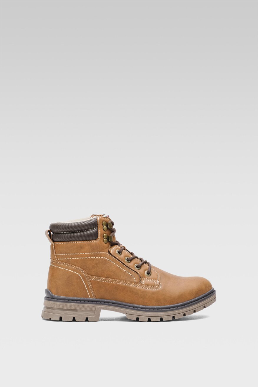 Trzewiki Lanetti VS20M2024-5 Brązowy