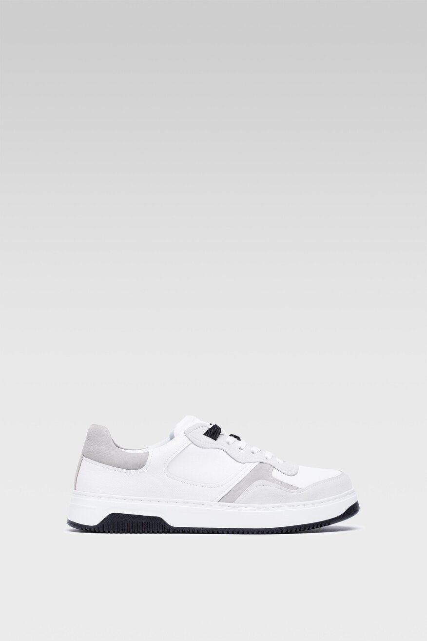 Półbuty Togoshi MI08-BUXTON-07 Biały