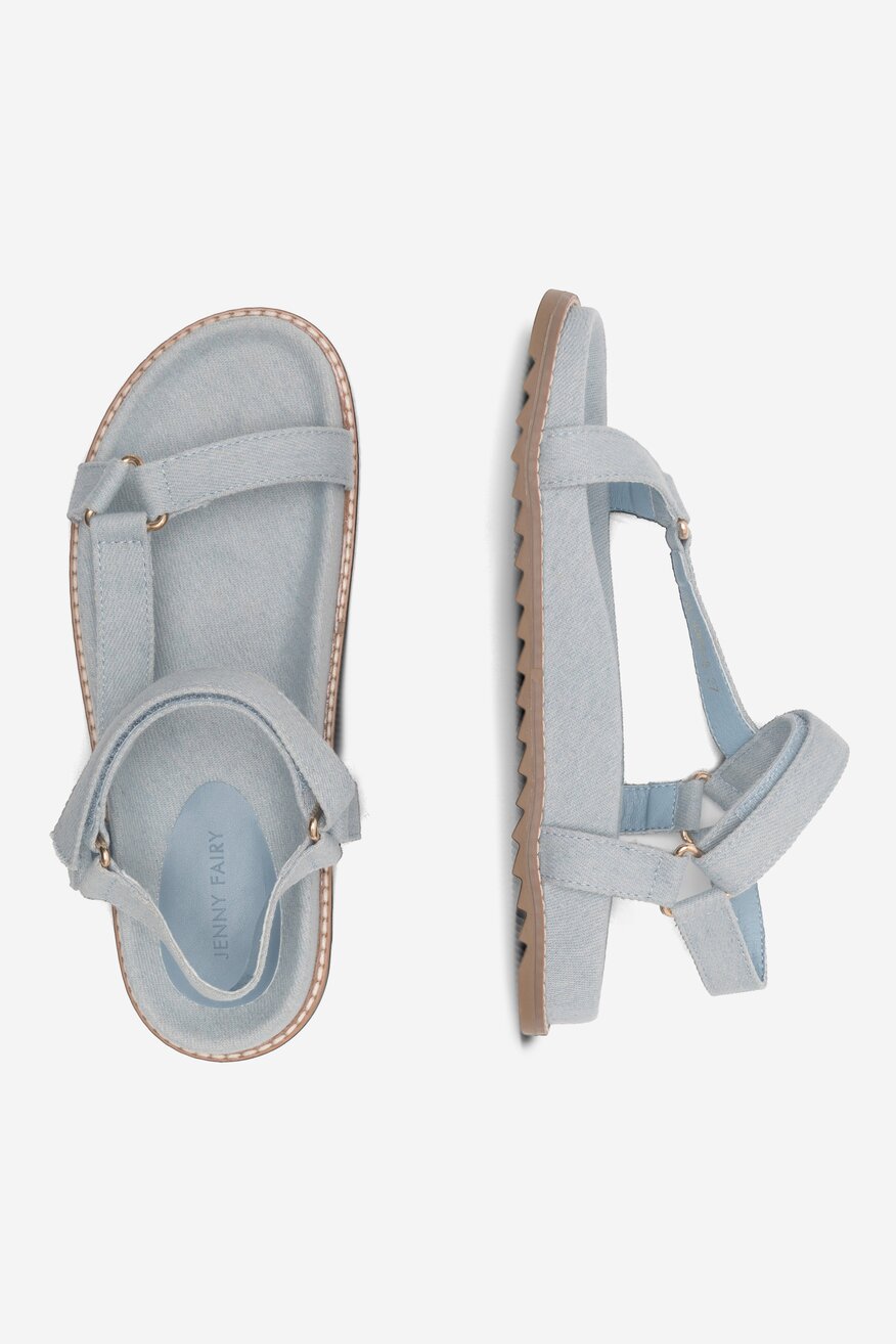 Sandały Jenny Fairy LYN KL H305-8 Jeansowy