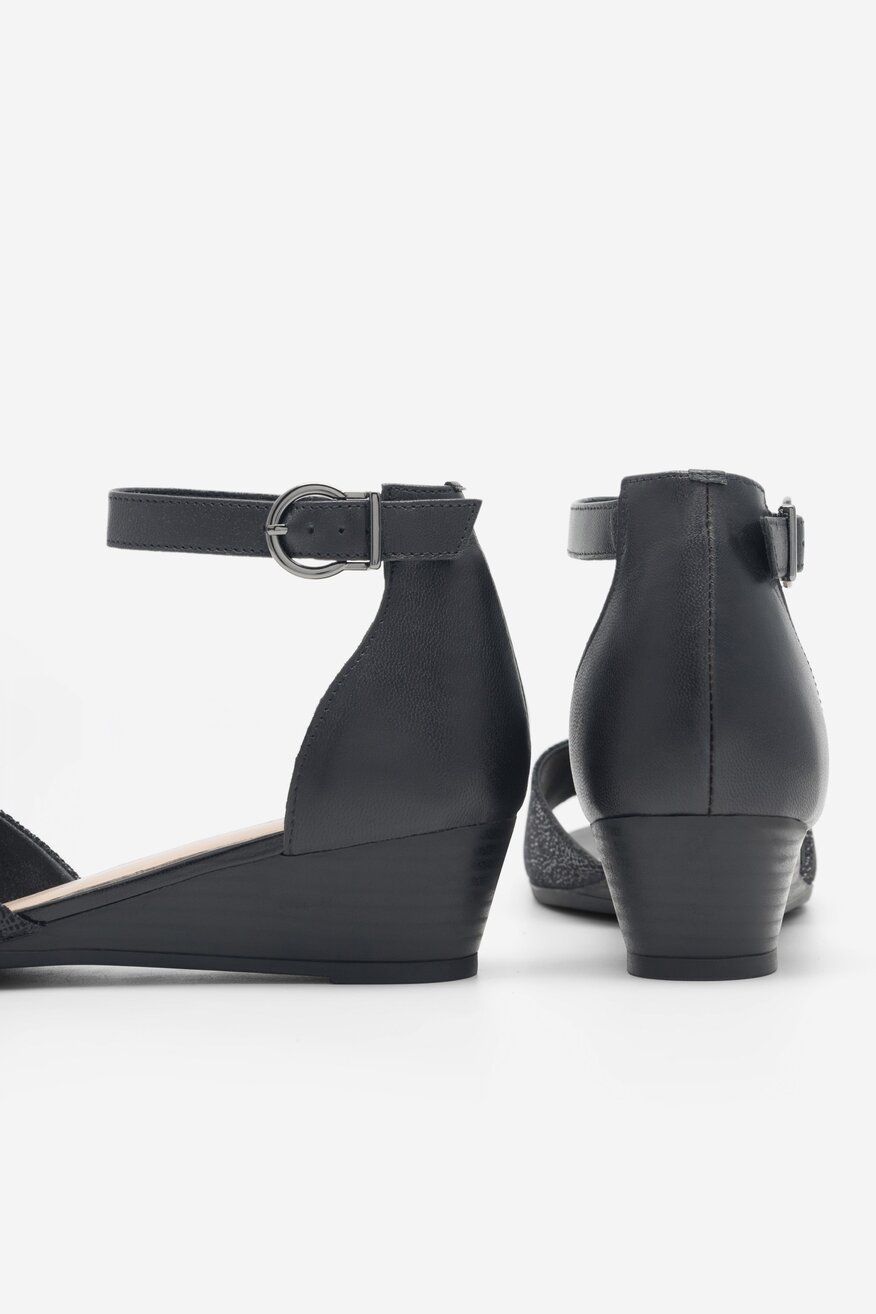 Sandały Sarah Karen EST-TTT-09 Czarny