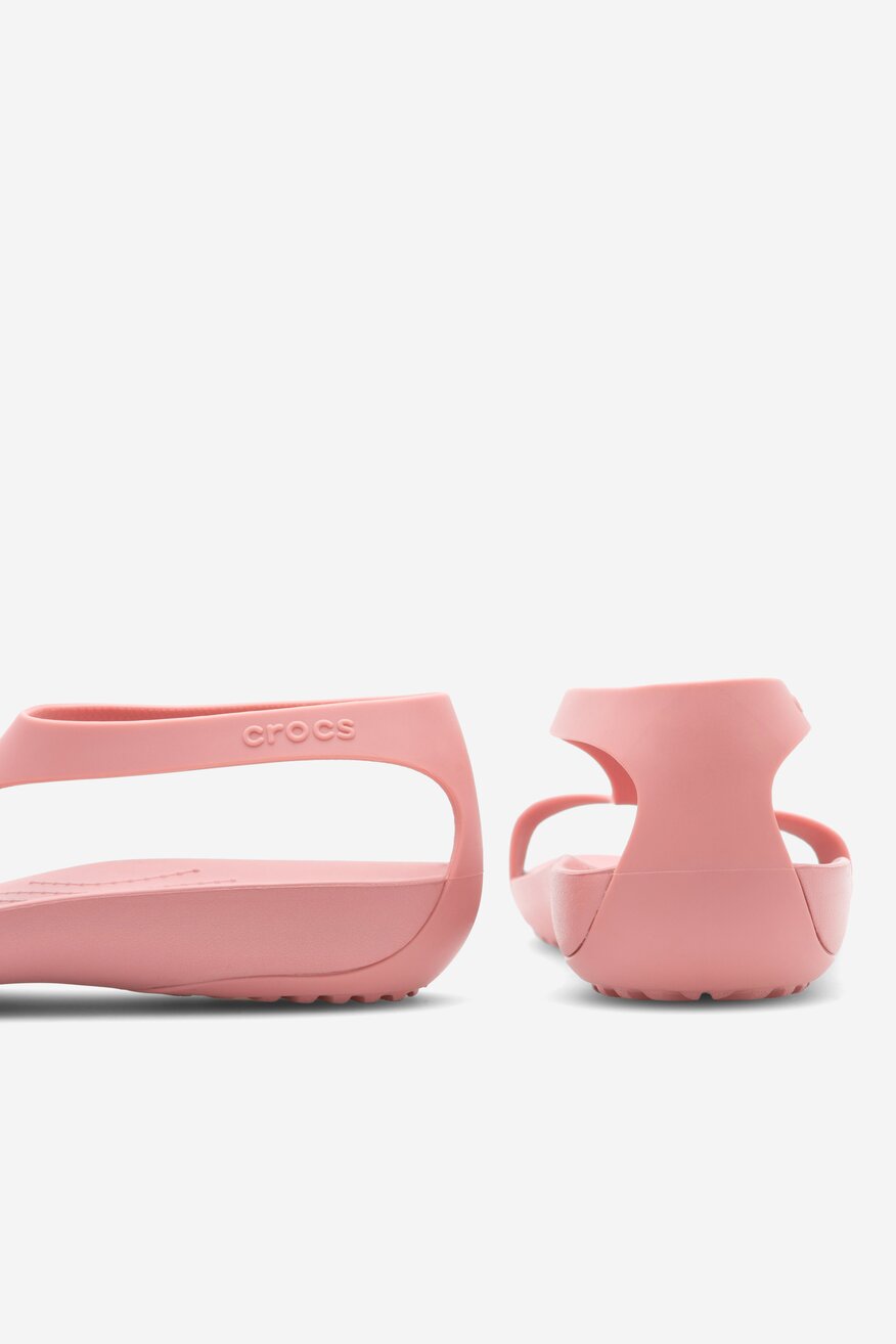 Klapki basenowe Crocs SERENA SANDAL 205469-682 Różowy