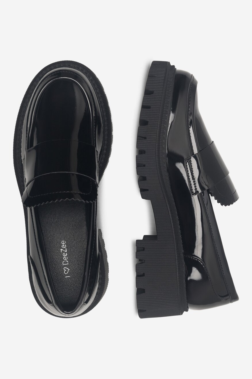 Mokasyn DeeZee H101201-01 Czarny