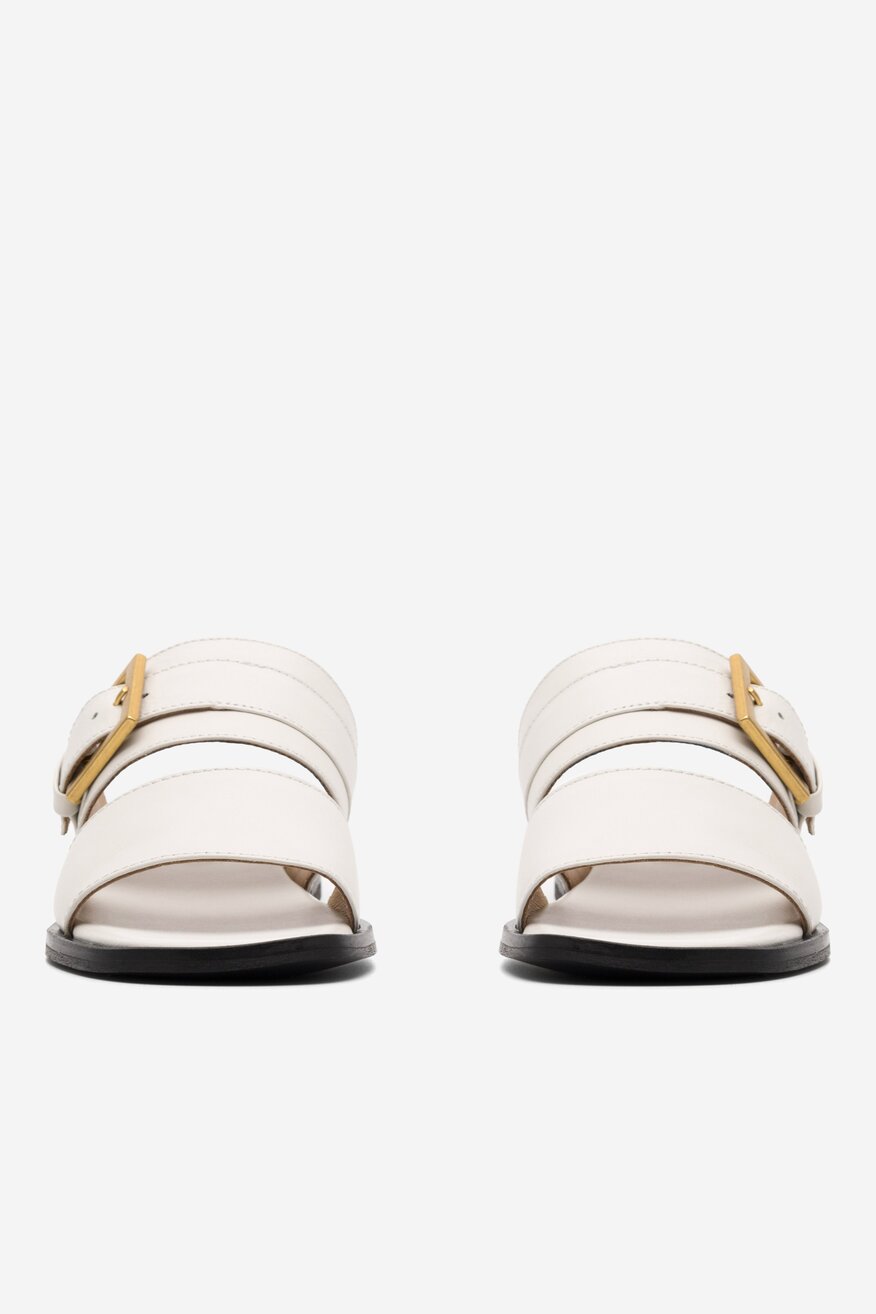 Klapki Gino Rossi NICOLA-23731 Biały