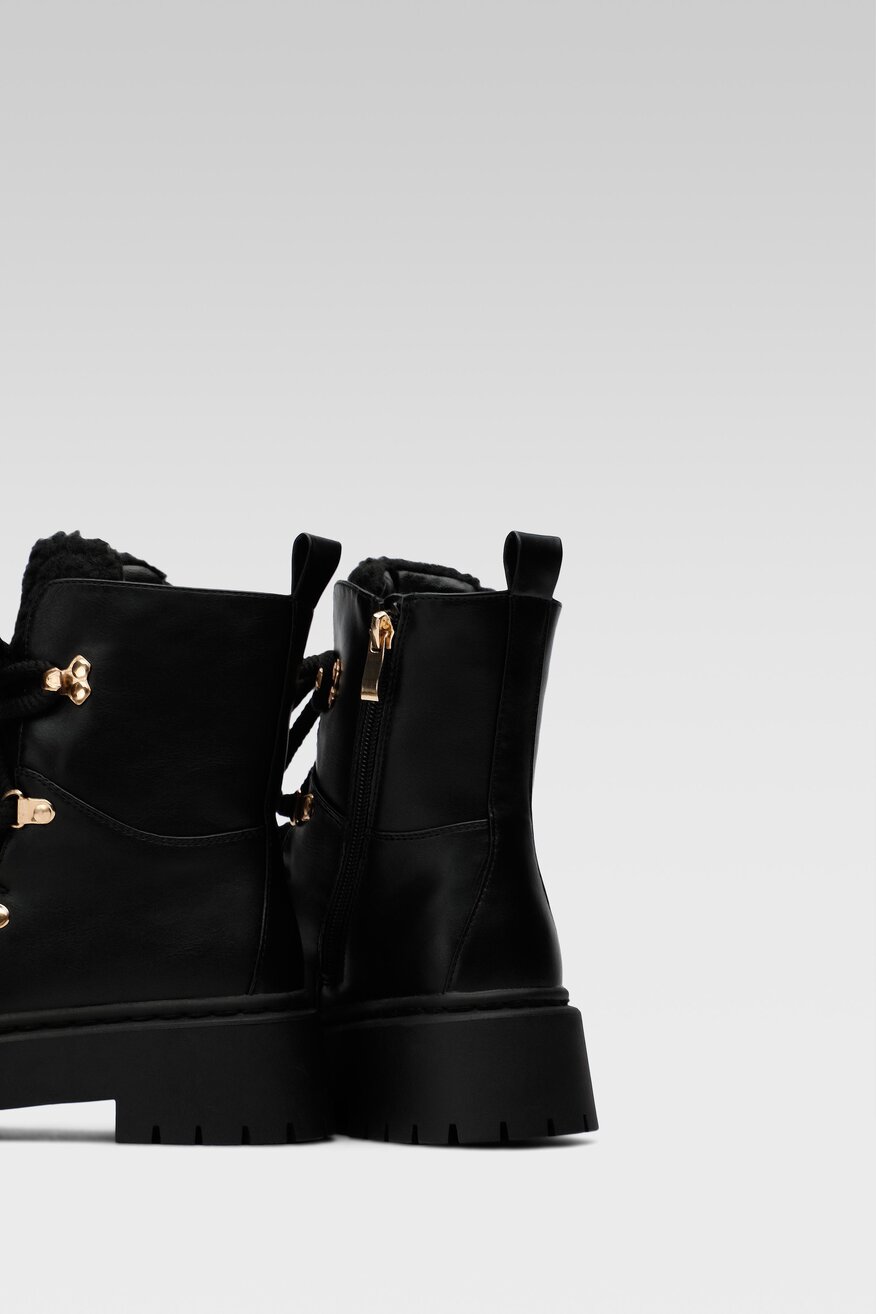 Botki DeeZee H040303-01 Czarny